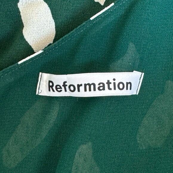 Reformation Sybil Dress in Fen Size 0 - Picture 8 of 10